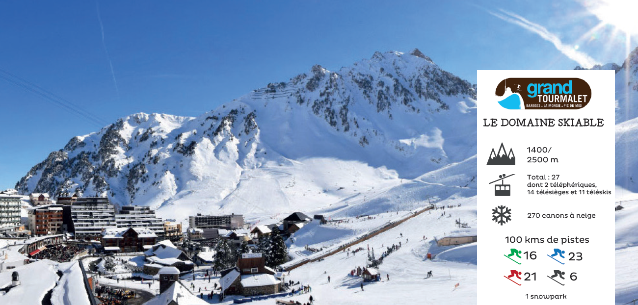 classe de neige à la mongie