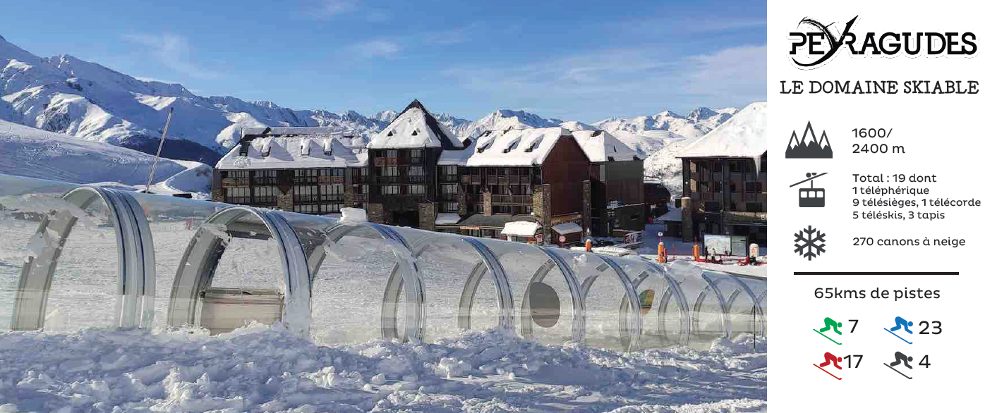 classe de neige à Peyragudes