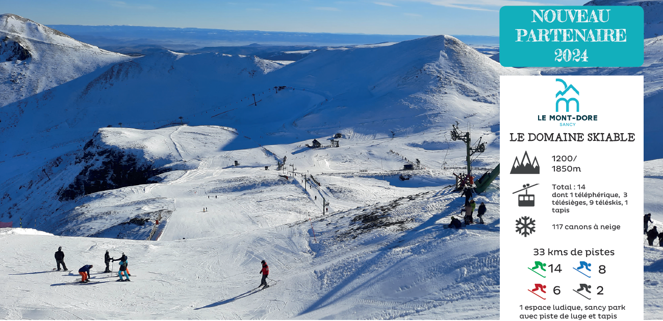 classe de neige au puy de sancy